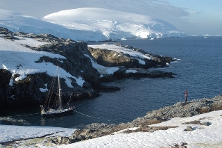 moored in the Chrisitana Islands