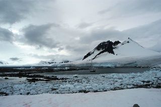 a grey day in Dorian Bay