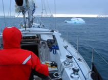 entering Hornsund at 3am