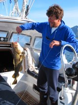 catching our first cod