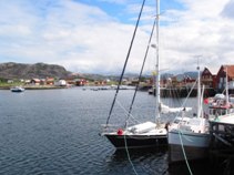 rafted up to fishing boat in Norway