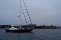 anchored off Bjornoya radio station
