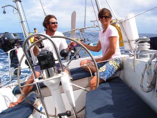 champagne at the Equator