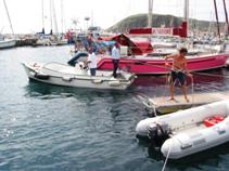 putting out an anchor