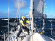 Gary putting in a reef