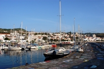 the marina in Horts
